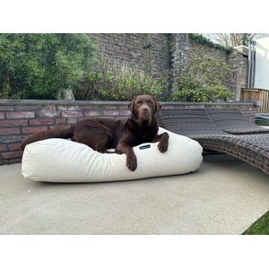 Dog's Companion - Hondenkussen / Hondenbed off white meubelstof - L - 115x85cm