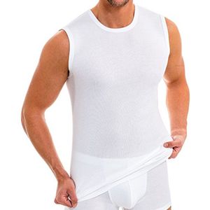 3-pack Heren Spier Shirts van 100% Biologisch Katoen - Onderhemd Atletisch Vest met Ronde Hals