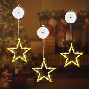 Merdoo Kerstverlichting - Sterne Sfeerlamp - Nachtlamp - Kerststerren Lampjes - 3 pcs
