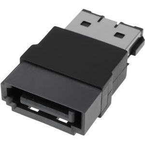 2pcs ATA 7Pin Male to ESATA 7 Pin Female Hard Drive Extender Extension Adapter for Hard Drive or Optical Drive