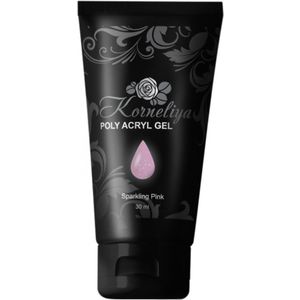 Korneliya Poly Acryl Gel SPARKLING PINK 30 Gram