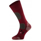 Black Peak Merino Wandelsokken Maat 35-38 Bordeaux