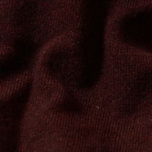 Osborne Knitwear Trui met V hals - Sweater heren in Lamswol - Pullover Heren - Raisin - L