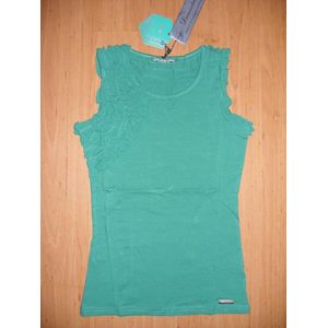 Leuke groene meisjes top maat 128