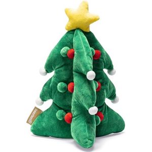 Beeztees Kerstboom Jingle - Hondenspeelgoed - Pluche - 30,5x20x20 cm