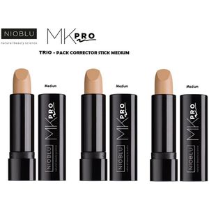 NIOBLU - MKpro - Corrector - Stick - SPF 15 - 3 - Pack - Medium