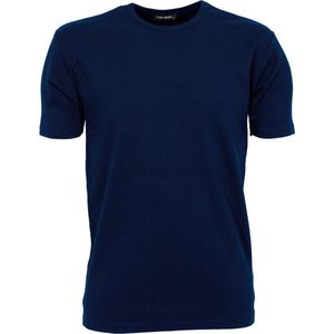 Tee Jays Hereninterlock T-Shirt met korte mouwen (Marineblauw)