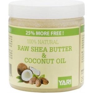 Yari 100% Natural Raw Shea Butter & Lemon Essential Oil 250ml
