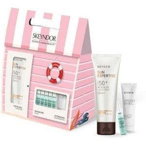 Skeyndor - Sun Expertise Protective Cream SPF 50 Very High Protection Set - 9-delig