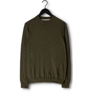 Anerkjendt Aksail Cotton Silk Knit Truien & Vesten Heren - Sweater - Hoodie - Vest- Donkergroen - Maat XL