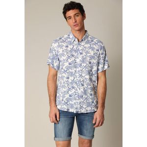 DEELUXE Klassiek viscose overhemd met tropische print XXL