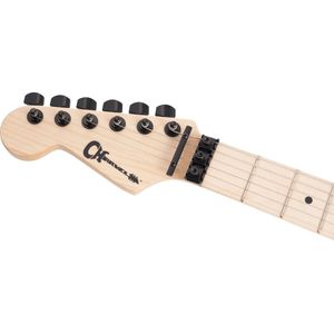 Charvel Pro-Mod So-Cal Style 1 HH FR M LH Lefthand Gloss Black - ST-Style elektrische gitaar