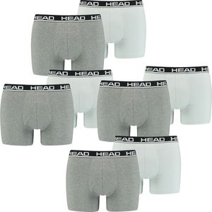 HEAD Heren Boxershorts HEAD BASIC BOXER 8er Pack 8 Pack Grijs XL