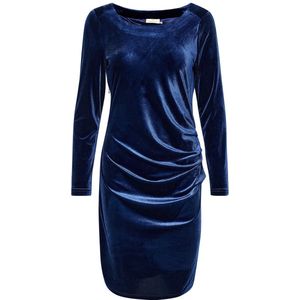 KAFFE - Kelly - Fluwelen Jurk - Elegante Look - Lange Mouwen