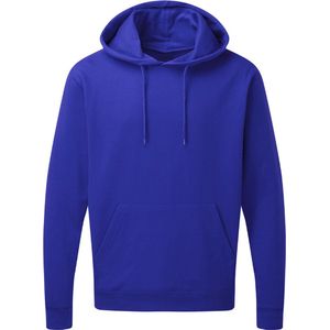 Kobalt Blauwe Unisex Hoodie merk SG maat 4XL