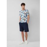 s.Oliver RED LABEL - Bermuda - Effen - Puur Katoen - Relaxed Fit