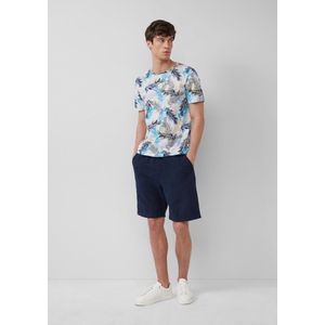 s.Oliver RED LABEL - Bermuda - Effen - Puur Katoen - Relaxed Fit