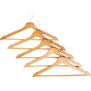 Luxe Houten kledinghangers - 16 stuks