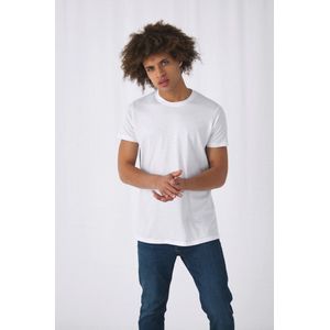 Classic E150 T-shirt B&C Collectie Wit Maat XS