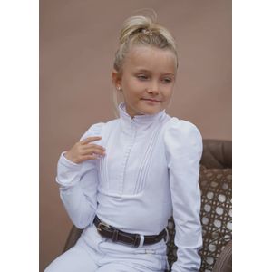 Joline Show Shirt Josephine Long Sleeve 122-128 White