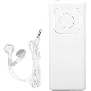 Draagbare MP3-speler - Lossless Sound, USB-opladen voor Studenten Werk Reizen (Wit)