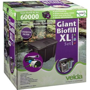 Velda Vijverpomp Vijverfilter Giant Biofill XL set 15000