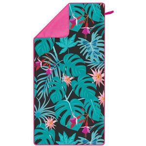 NCR14 MICROVEZEL HANDDOEK BLADEREN 160x80 cm NILS