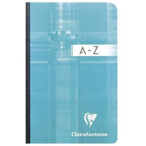 Clairefontaine  - A7 adresboek A-Z geruit