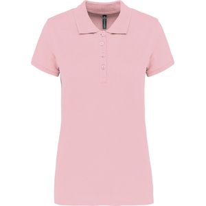 Kariban Piqué-damespolo korte mouwen K255 - Pale Pink - M