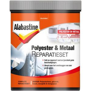 Alabastine - Reparatieset - 200 ml - Polyester & Metaal - Sneldrogend