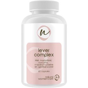 Natural Women Care - Lever complex - Ondersteunt herstel na intensieve leefstijl periode - Met kurkuma en mariadistel - curcuma - detox