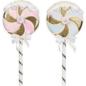 Goodwill - Lollipops - 60 cm - (set van 2 stuks) - roze/blauw