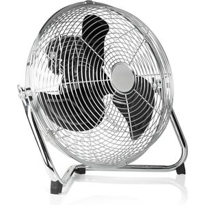 Vloerventilator - Tafelventilator - Tafelventilator - Ventilator - Zilver met Zwart - 55W