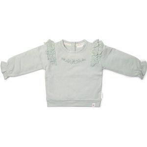 Sweater - Fairy Garden - Groen - Ruches