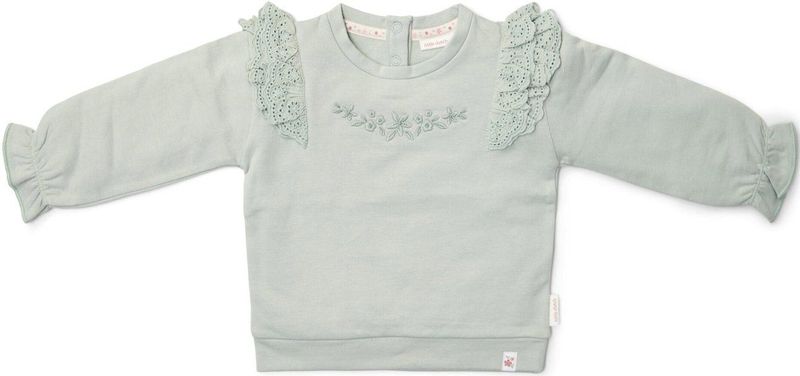 Sweater - Fairy Garden - Groen - Ruches