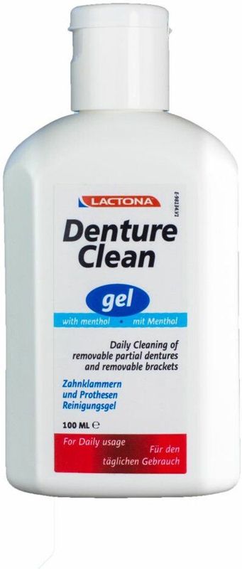 Lactona - Denture Clean Gel - 100 ml - Kunstgebit Reiniger