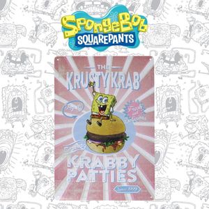 SpongeBob Tin Sign Krusty Krab