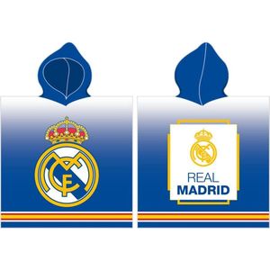 Real Madrid Poncho - 55 x 110 cm - Katoen