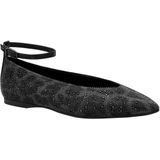 Tamaris - Ballerina - Grijs / Zwart - Met Riempjes