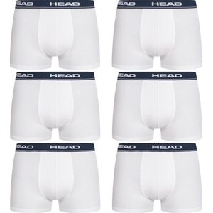 HEAD - boxershort heren - 6 stuks - wit - maat XL - onderbroeken heren