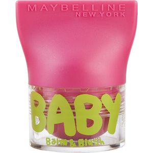 Maybelline Babylips Balm & Blush - 02 Flirty Pink - Roze - lipbalm & Blush in één