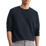 Marc O'Polo Herenshirt met lange mouwen van biologisch katoen met, 898, XS