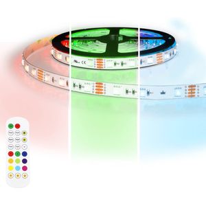 Led strip 3 meter RGB Premium 180 leds- Complete set