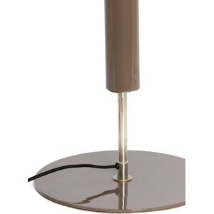 Light & Living Vloerlamp Kulai - 132cm - Grijs - excl. kap