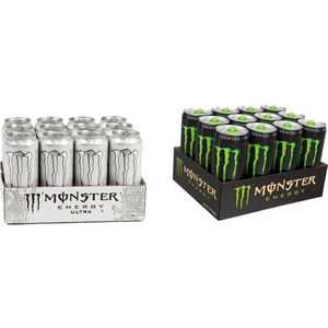 Monster Energy & Monster Ultra White