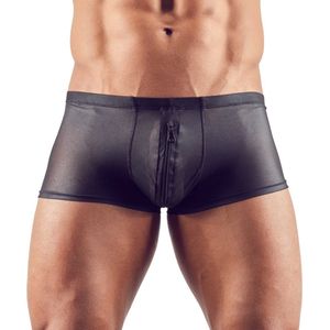 Mannenboxer Met Rits - Zwart, Large