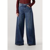 7 For All Mankindvoor vrouwen. 7UL60C101BH Jeans Marie Wijde Pijp Artifact blauw (24), Casual, Katoen, Denim