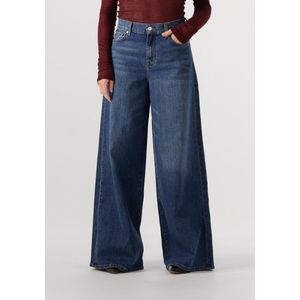 7 For All Mankindvoor vrouwen. 7UL60C101BH Jeans Marie Wijde Pijp Artifact blauw (24), Casual, Katoen, Denim