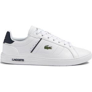 Lacoste Europa Pro Heren Sneakers - Wit/Donkerblauw - Maat 40