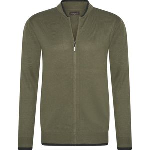 Cappuccino Italia - Full Zip Cardigan - Heren Vest - 100% Katoen en Acryl